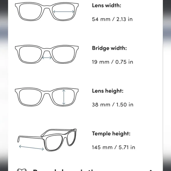 Prada Black Eyeglasses RX VPR 15Y 1AB 101 - Picture 3 of 11